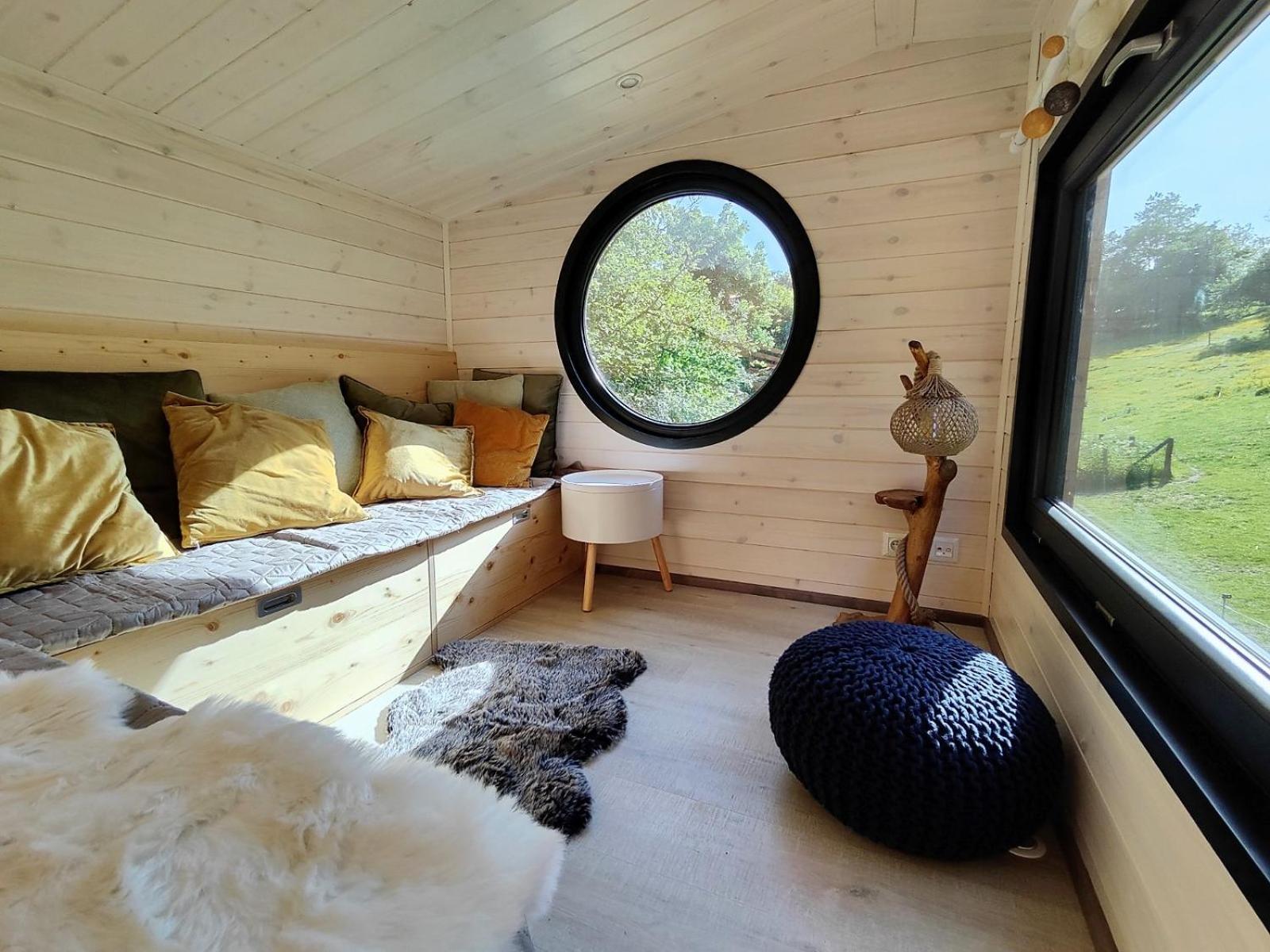 La Mini Maison Du Lama Libin Exteriér fotografie