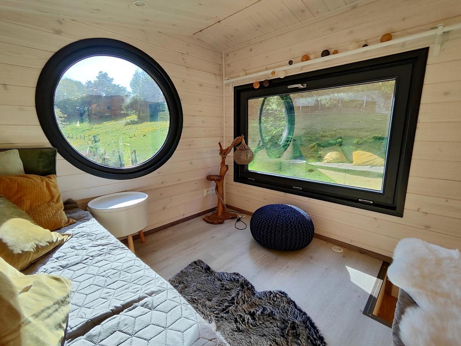 La Mini Maison Du Lama Libin Exteriér fotografie