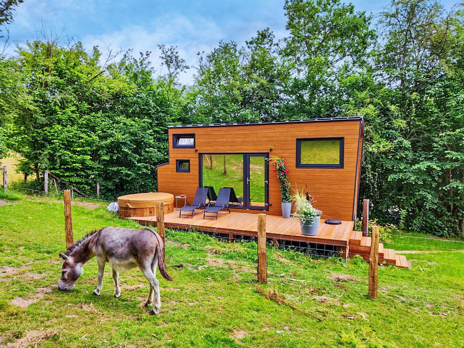 La Mini Maison Du Lama Libin Exteriér fotografie