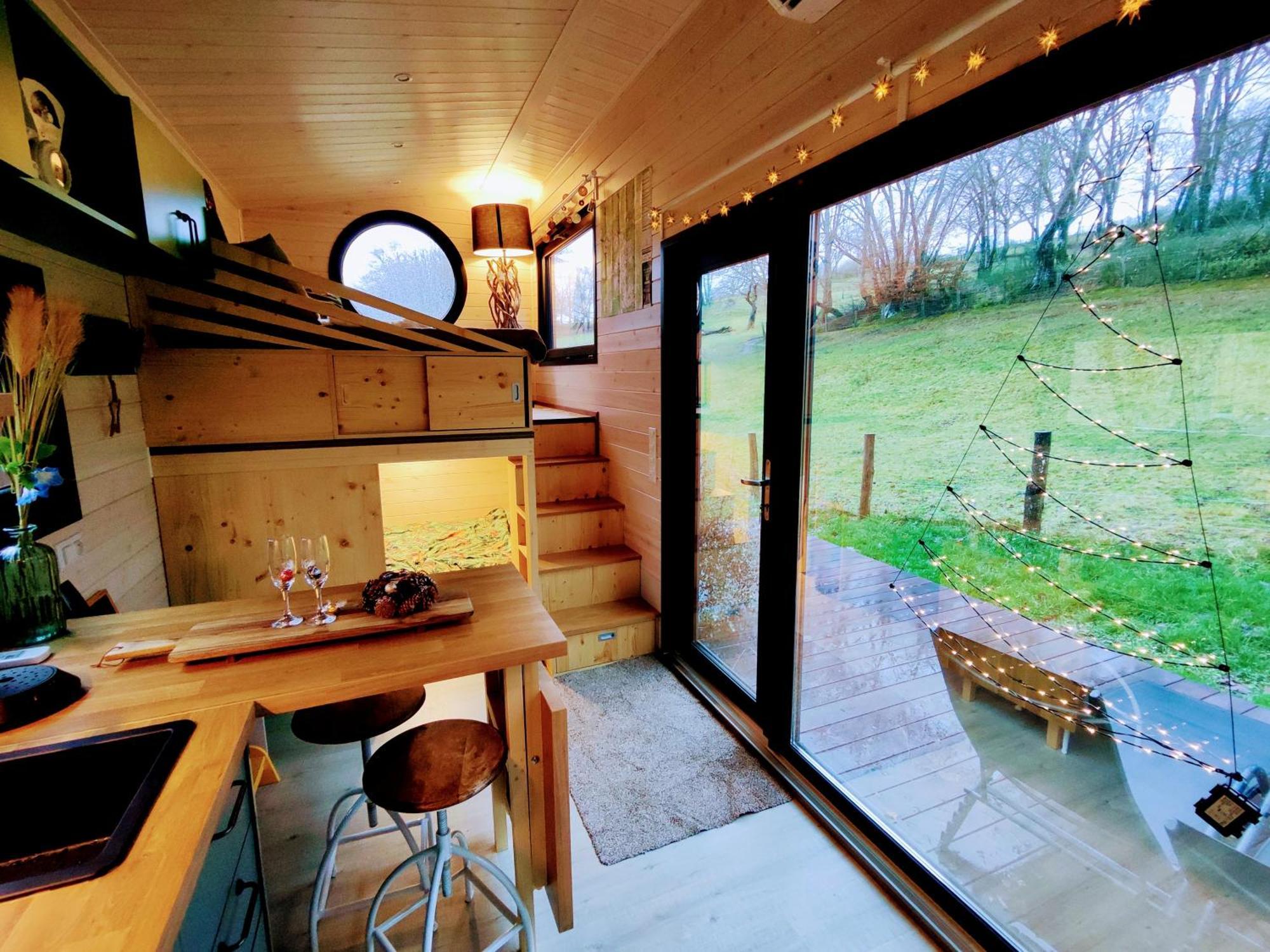 La Mini Maison Du Lama Libin Exteriér fotografie