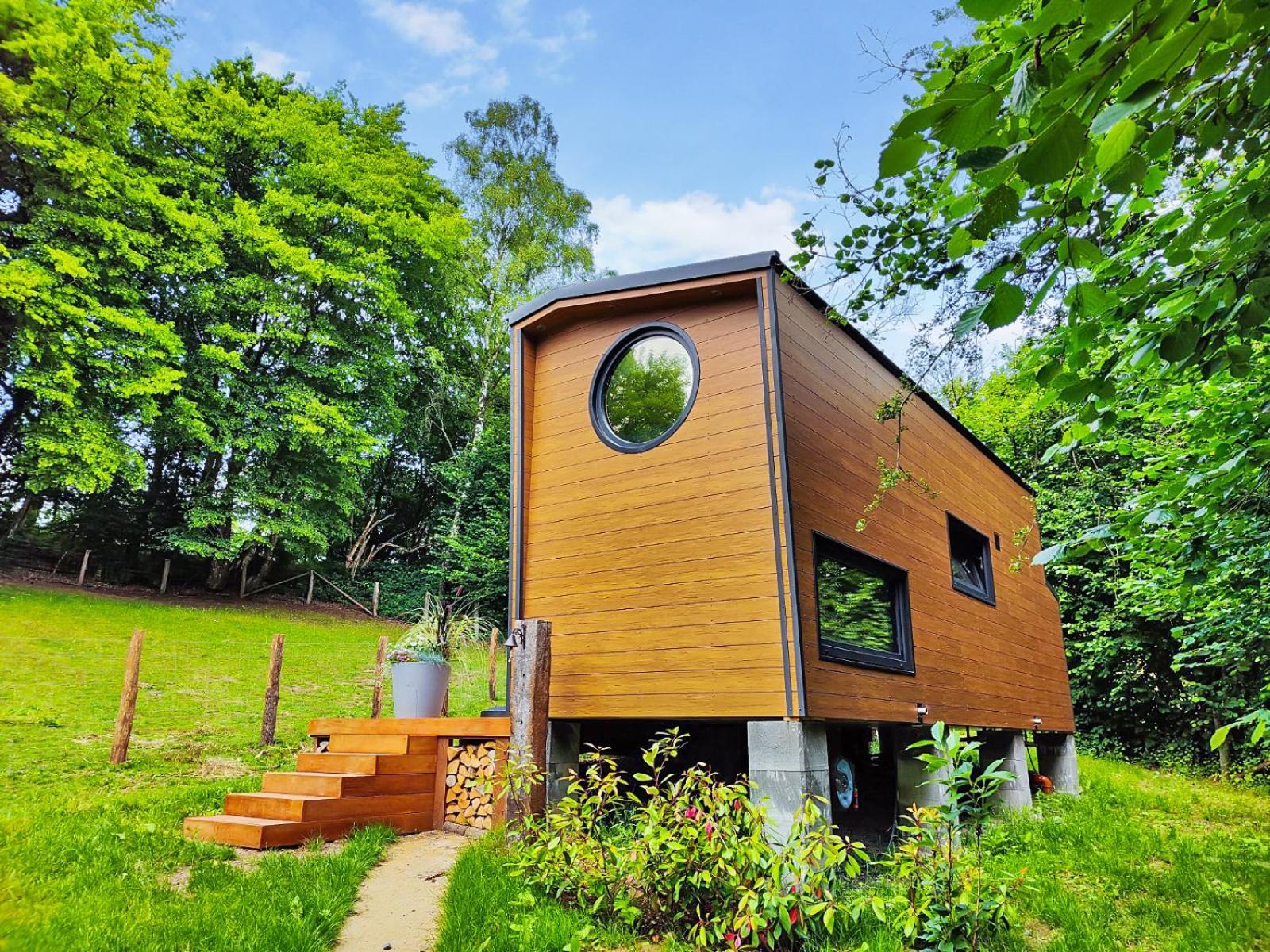 La Mini Maison Du Lama Libin Exteriér fotografie