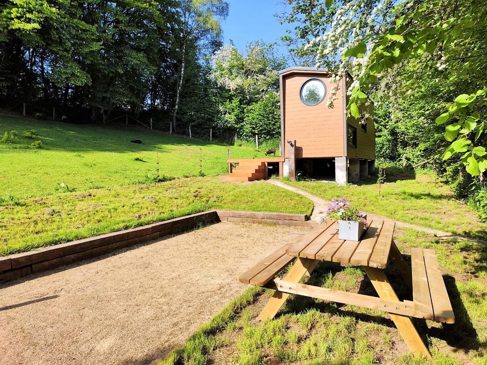La Mini Maison Du Lama Libin Exteriér fotografie